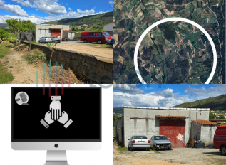 PRÉDIO RÉS DO CHÃO, DESTINADO A ADEGA E ARRUMOS |  TERRENO COMPOSTO POR MONTE COM PINHEIROS | QUINHÃO HEREDITÁRIO - CHAVES 