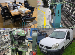 DIVERSO MATERIAL DE ESCRITÓRIO | DIVERSO MATERIAL E EQUIPAMENTO PARA CONFECÇÃO DE CALÇADO | RENAULT KANGOO DO ANO 2008