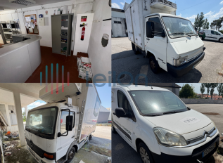 CITROEN BERLINGO DO ANO 2014 | NISSAN TRADE 100 REFRIGERADA DO ANO 1998 | MERCEDES-BENZ 815 DO ANO 2006 | DIVERSO MATERIAL DE ESCRITÓRIO | DIVERSO MATERIAL E EQUIPAMENTO PARA TRANSFORMAÇÃO DE CARNES 