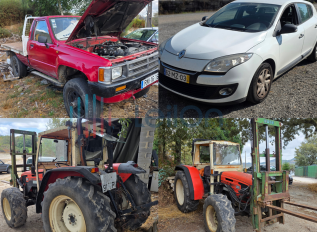 TRATOR AGRÍCOLA DA MARCA “SAME” DO ANO 2000 | TOYOTA MODELO HILUX DO ANO 1987 | RENAULT MEGANE DO ANO 2012