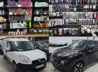PRODUTOS DE CABELEIREIRO, PRODUTOS COSMÉTICA, HIGIENE E LIMPEZA, MOBILIÁRIO PARA CABELEIREIROS, COMÉRCIO DE FERRAMENTAS PARA CABELEIREIROS | NISSAN JUKE DO ANO 2014 | FIAT DOBLO DO ANO 2011 