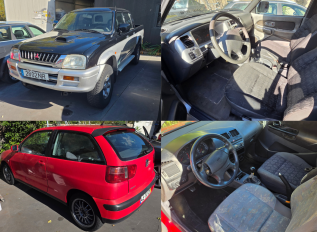 SEAT IBIZA DO ANO 1999 | MITSUBISHI L200 DO ANO 1999