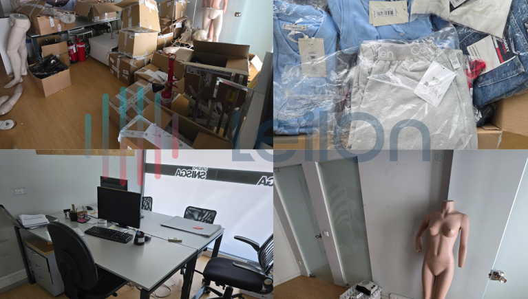 DIVERSO MATERIAL DE ESCRITÓRIO E DIVERSAS CAIXAS DE ROUPA E CALÇADO MULTIMARCAS
