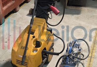 MÁQUINA DE LAVAR A PRESSÃO E 1 COMPRESSOR 
