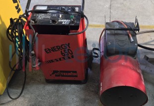1 CARREGADOR DE BATERIAS PROFISSIONAL E 1 BOMBA DE CALOR