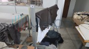 DIVERSO MATERIAL E EQUIPAMENTO PARA CONFEÇÃO DE PELES
