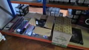 DIVERSO MATERIAL INFORMÁTICO, ARTIGOS DE PAPELARIA, RETALHO DE PERFUMES, COSMÉTICOS, PRODUTOS DE HIGIENE E ARTIGOS DE DROGARIA
