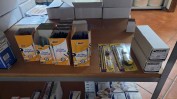 DIVERSO MATERIAL INFORMÁTICO, ARTIGOS DE PAPELARIA, RETALHO DE PERFUMES, COSMÉTICOS, PRODUTOS DE HIGIENE E ARTIGOS DE DROGARIA
