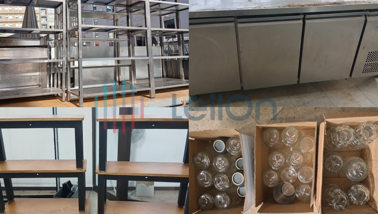 DIVERSO MATERIAL E EQUIPAMENTO DE RESTAURAÇÃO