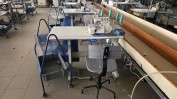 TOTALIDADE BENS MÓVEIS | DIVERSO MATERIAL E EQUIPAMENTO   PARA CONFECÇÃO -   BARCELOS E PÓVOA DE VARZIM 