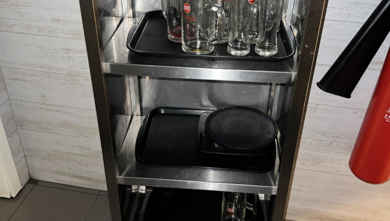 CARRINHO EM INOX